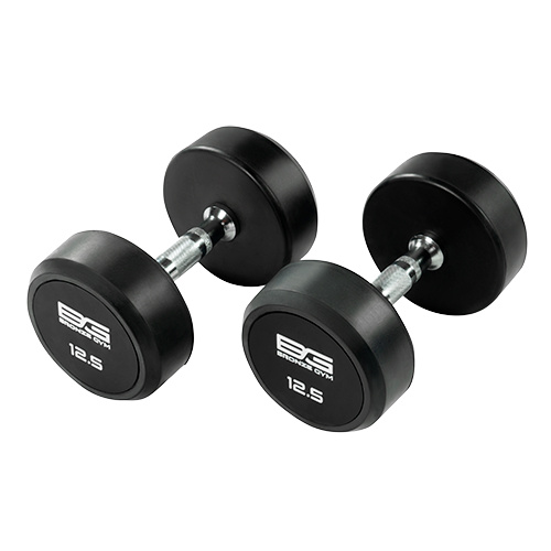 Обрезиненная гантель Bronze Gym 12.5 кг BG-PA-DB-R125